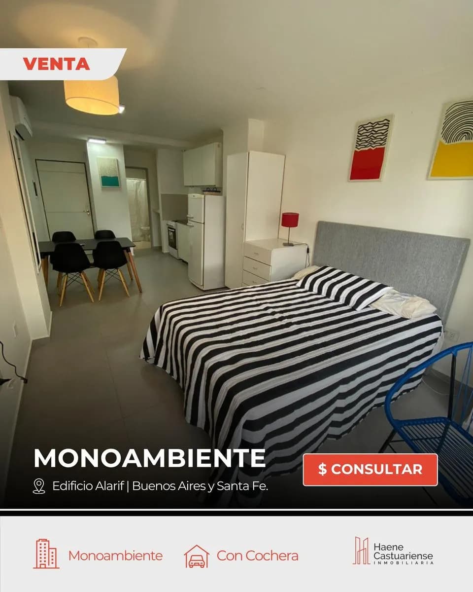 Monoambiente Centrico en Venta Posadas