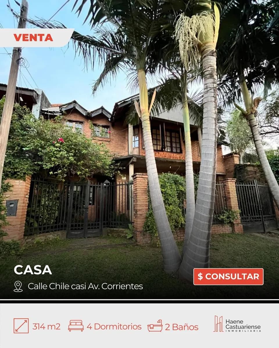 Casa de 4 dormitorios en venta