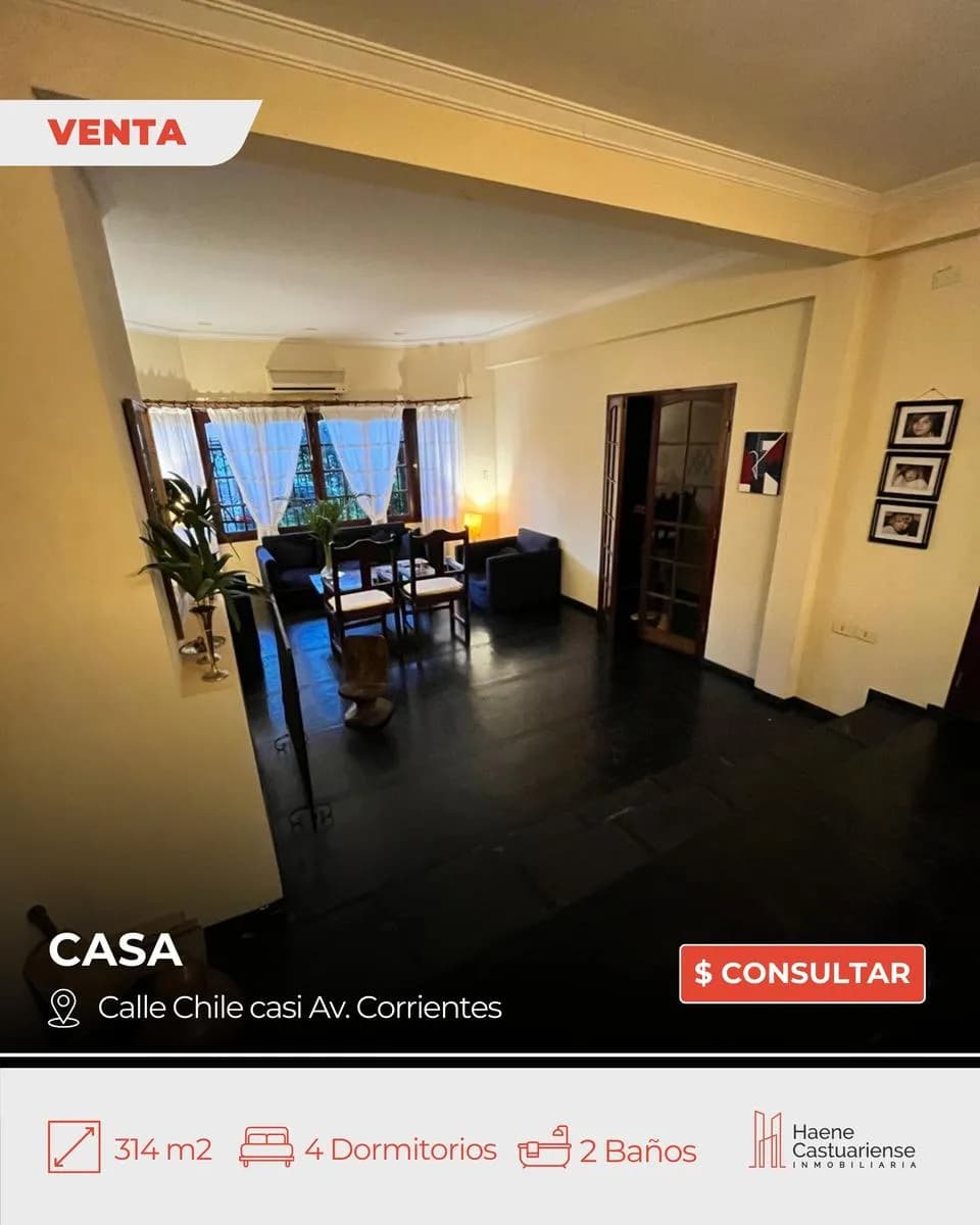 Casa de 4 dormitorios en venta