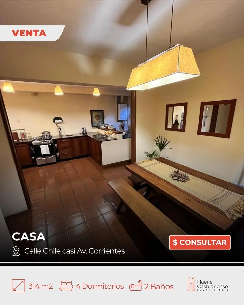 Casa de 4 dormitorios en venta