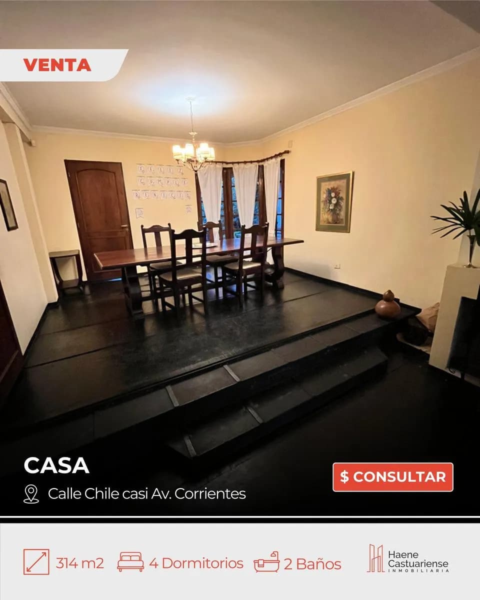 Casa de 4 dormitorios en venta