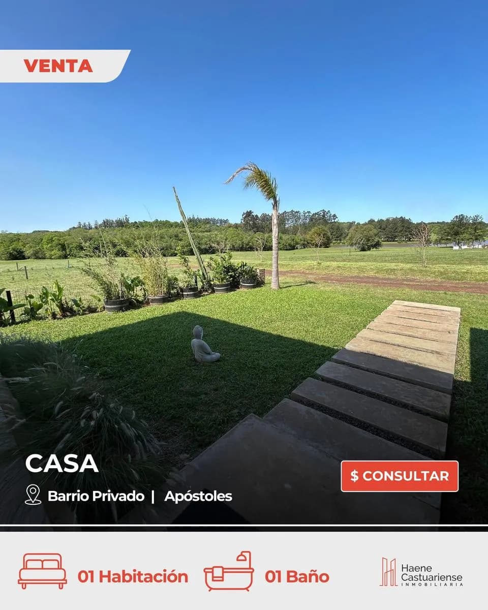Casa tipo Container en Venta en Barrio Casas del Lago Apostoles
