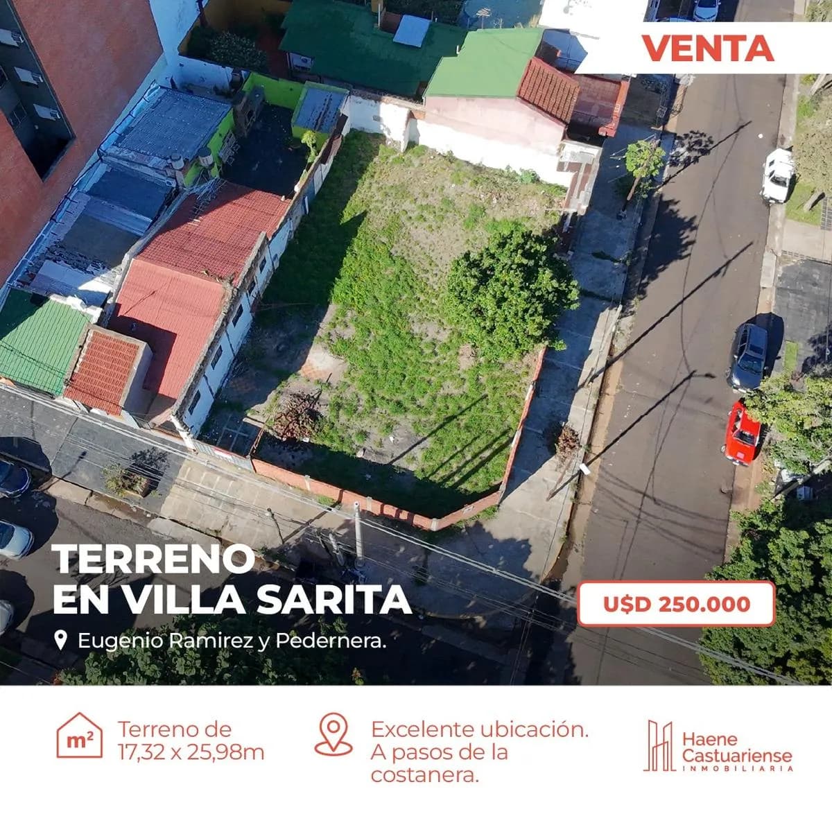 Terreno en Venta en Villa Sarita