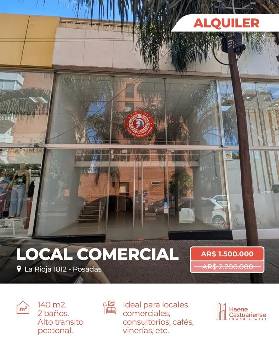 Local Comercial Céntrico en ALquiler