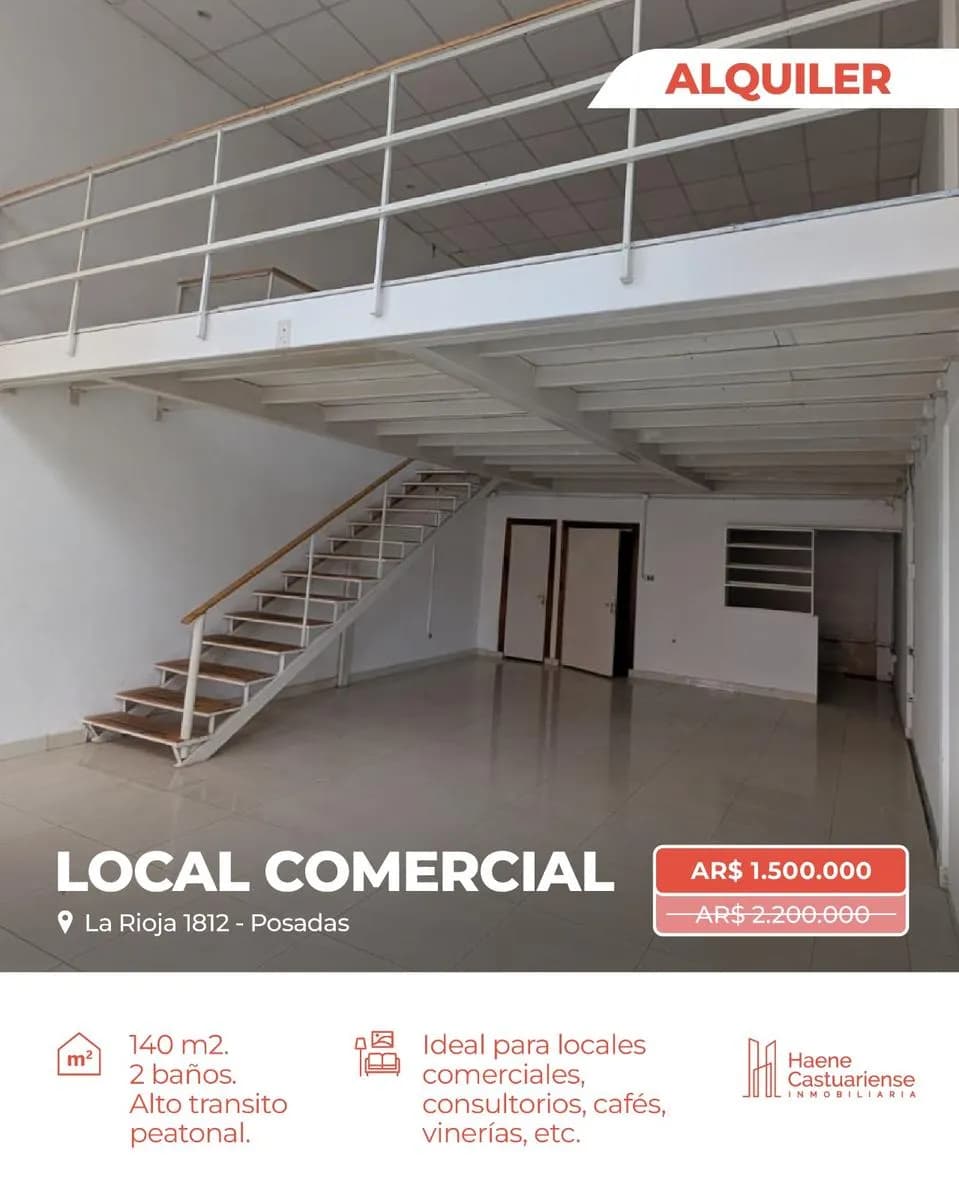 Local Comercial Céntrico en ALquiler