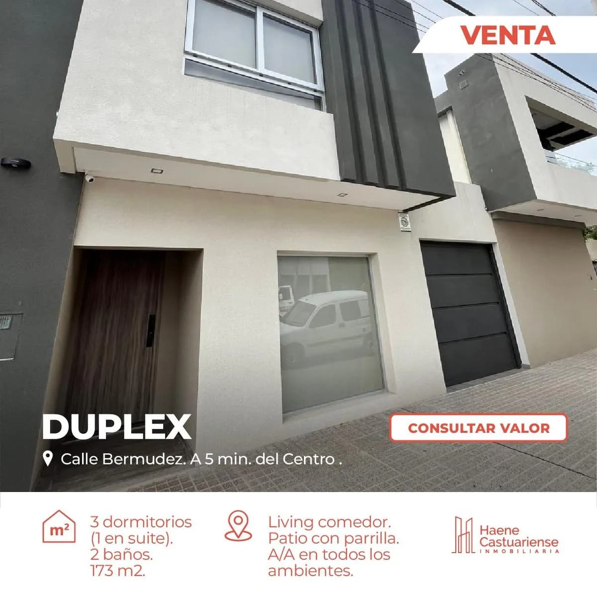 Duplex de 3 Dormitorios en Venta
