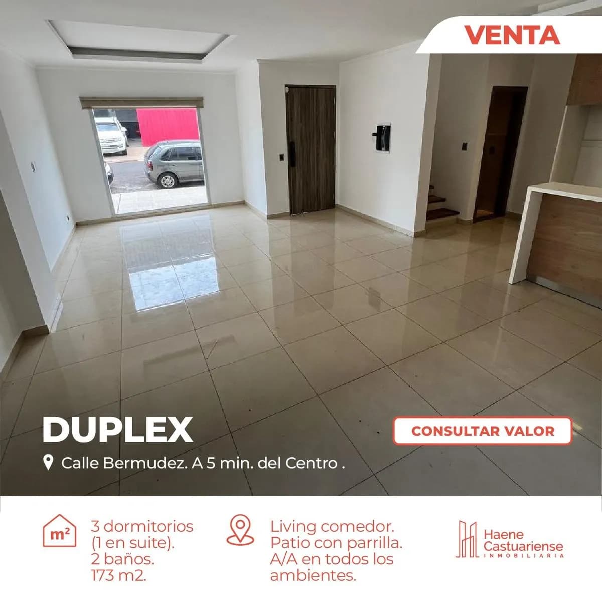 Duplex de 3 Dormitorios en Venta