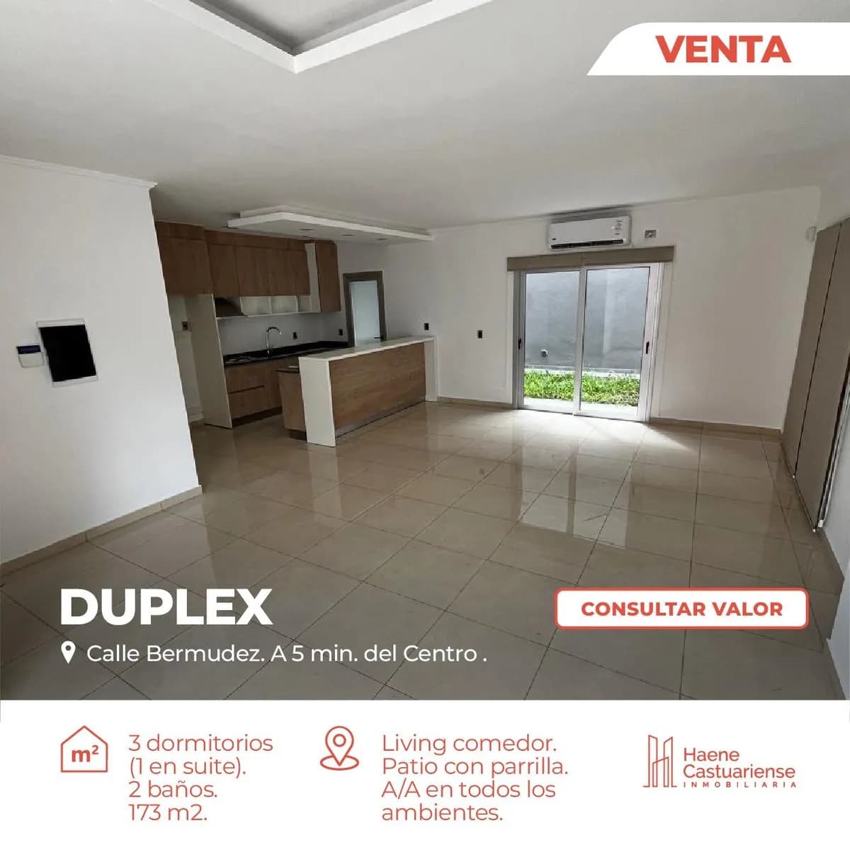 Duplex de 3 Dormitorios en Venta