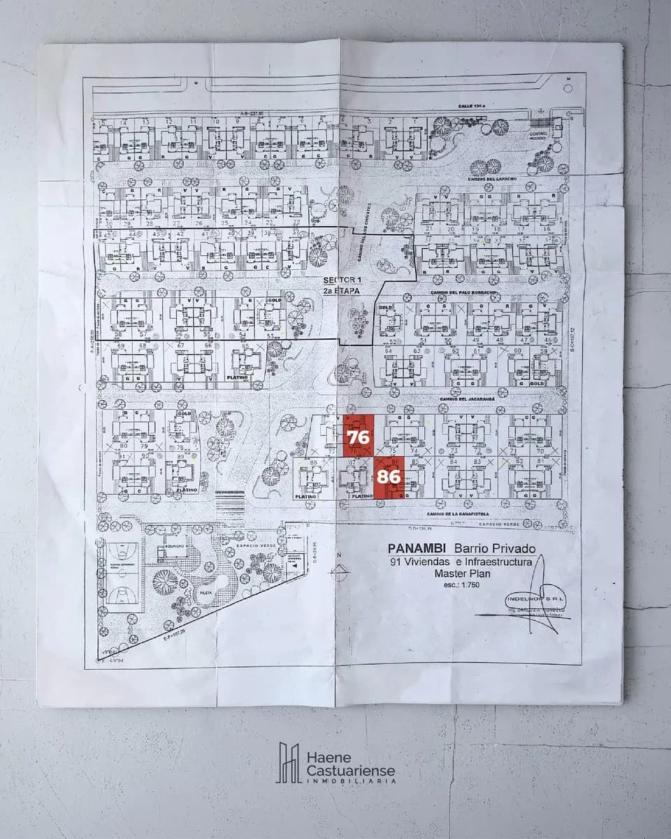 Terreno en venta en Barrio Cerrado Panambi