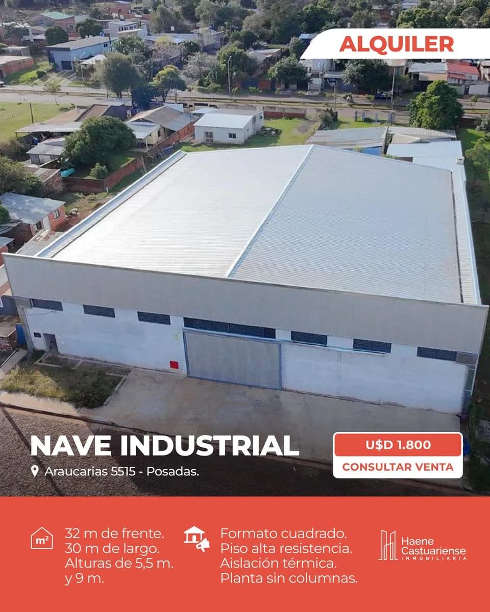 Galpón en Alquier o Venta