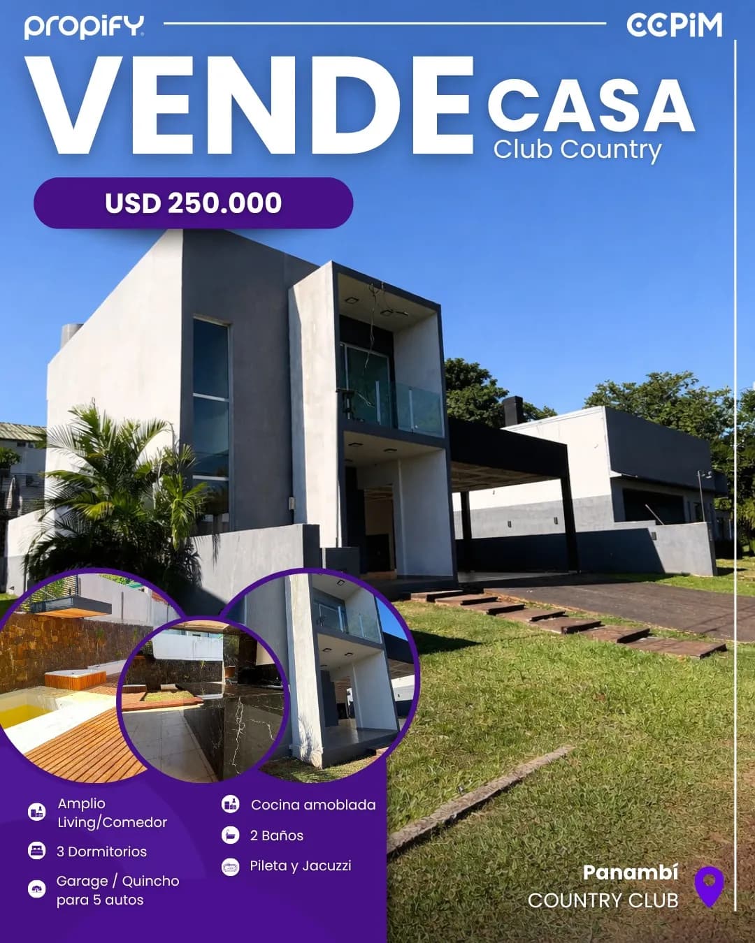 Casa en venta | Panambí Country Club
