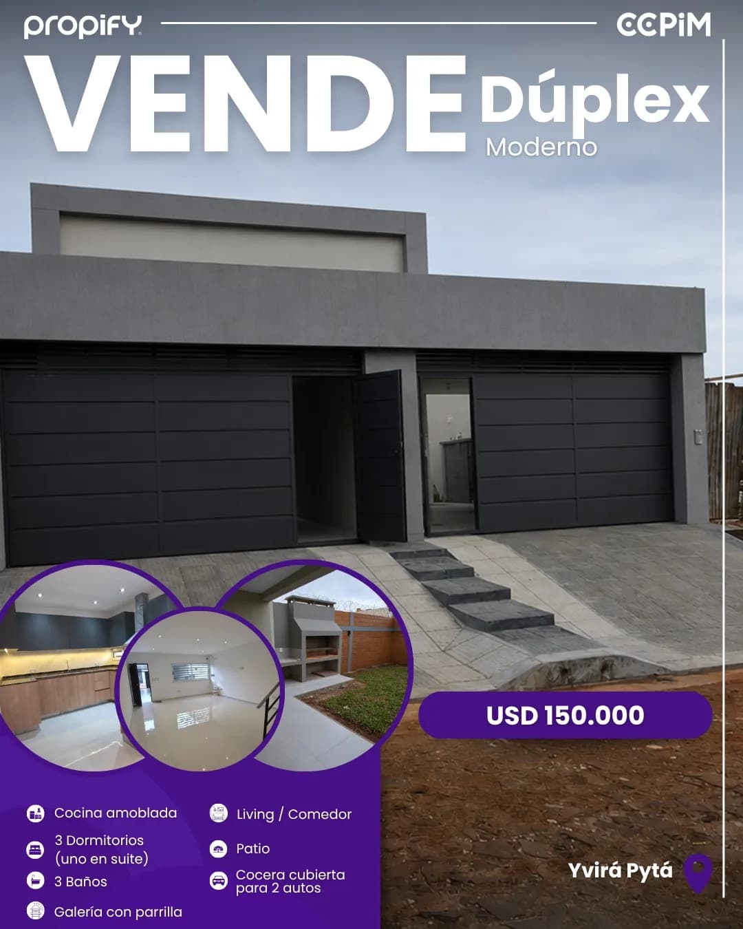 Dúplexs en venta | Barrio Yvyra Pyta, Posadas