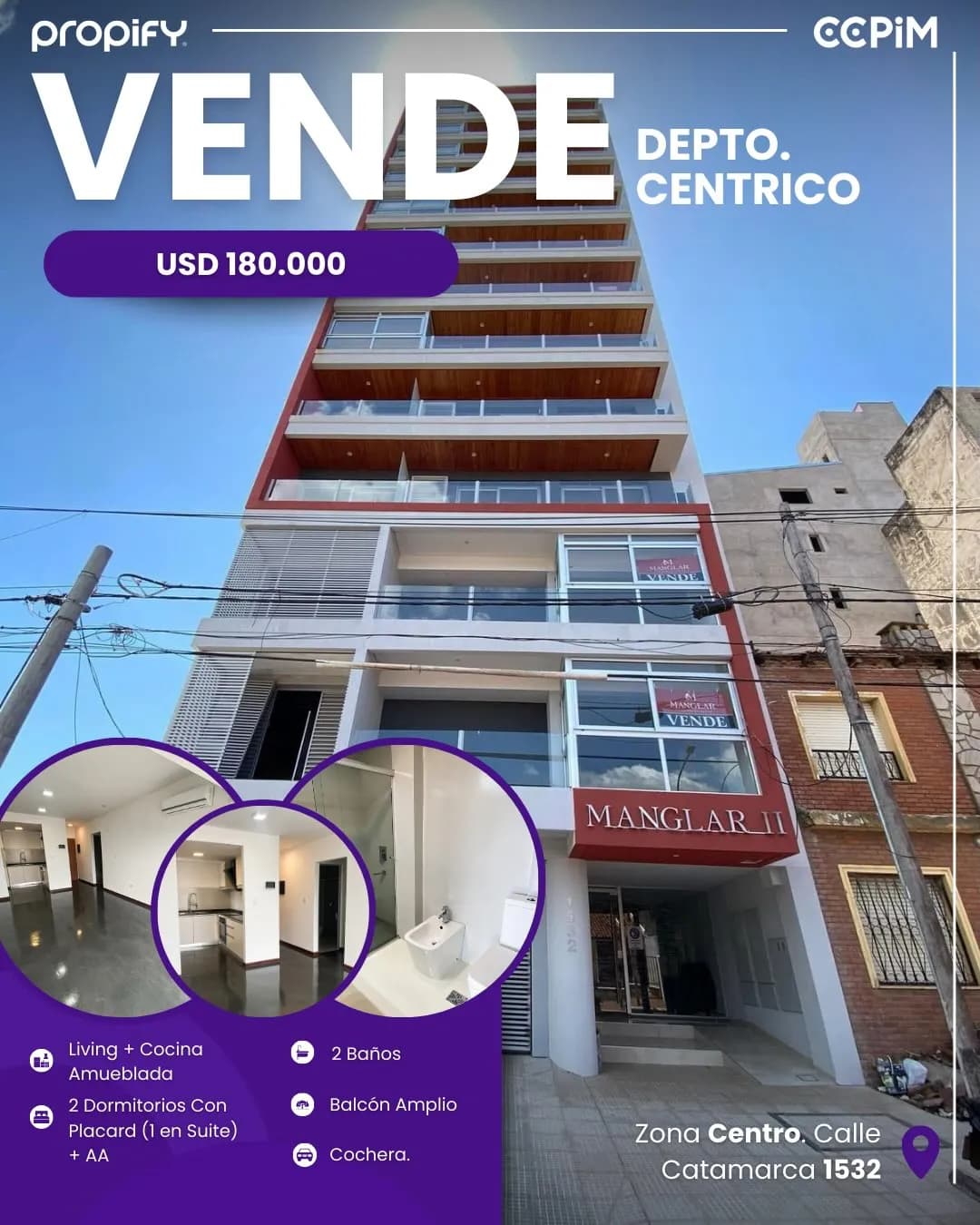 Departamento céntrico a estrenar