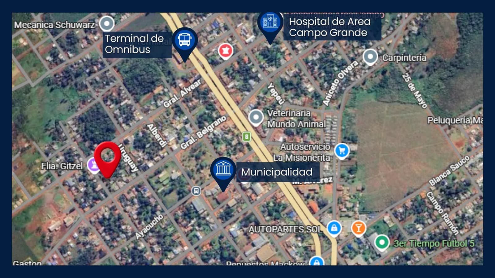 AMPLIO TERRENO EN VENTA. LISTO PARA ESCRITURAR UBICADO EN CAMPO GRANDE.