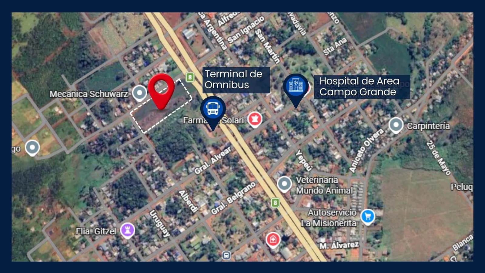 ¡Oportunidad Única de Inversión en Campo Grande, Misiones! Ventas de Loteo/Terrenos en Barrio Microcentro.