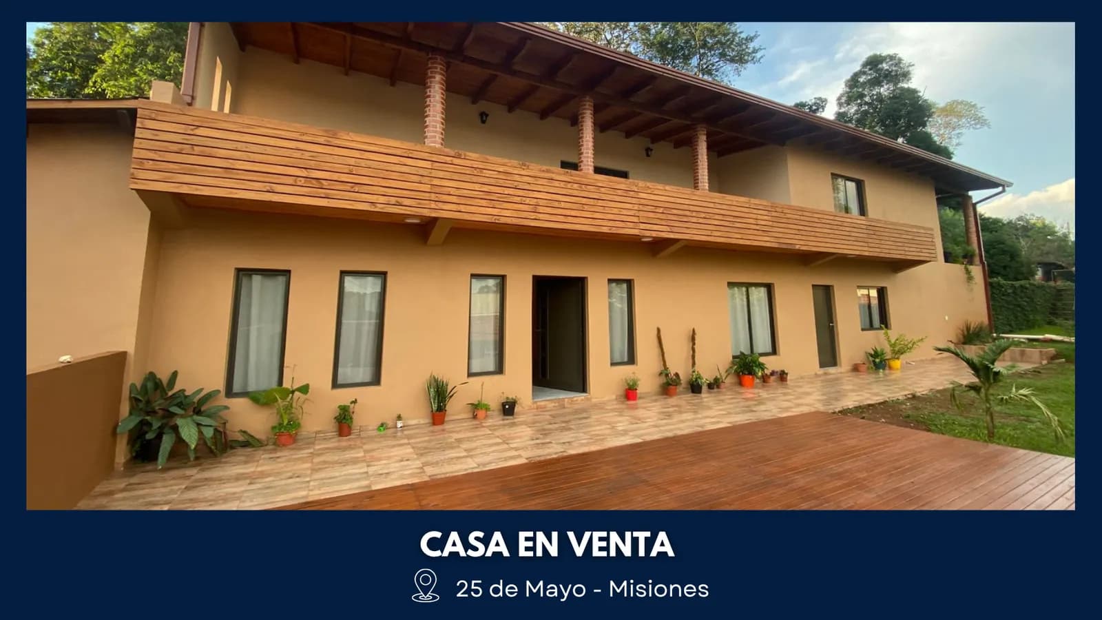 CASA 2 Plantas en VENTA (Zona Rio Uruguay – Mnes)