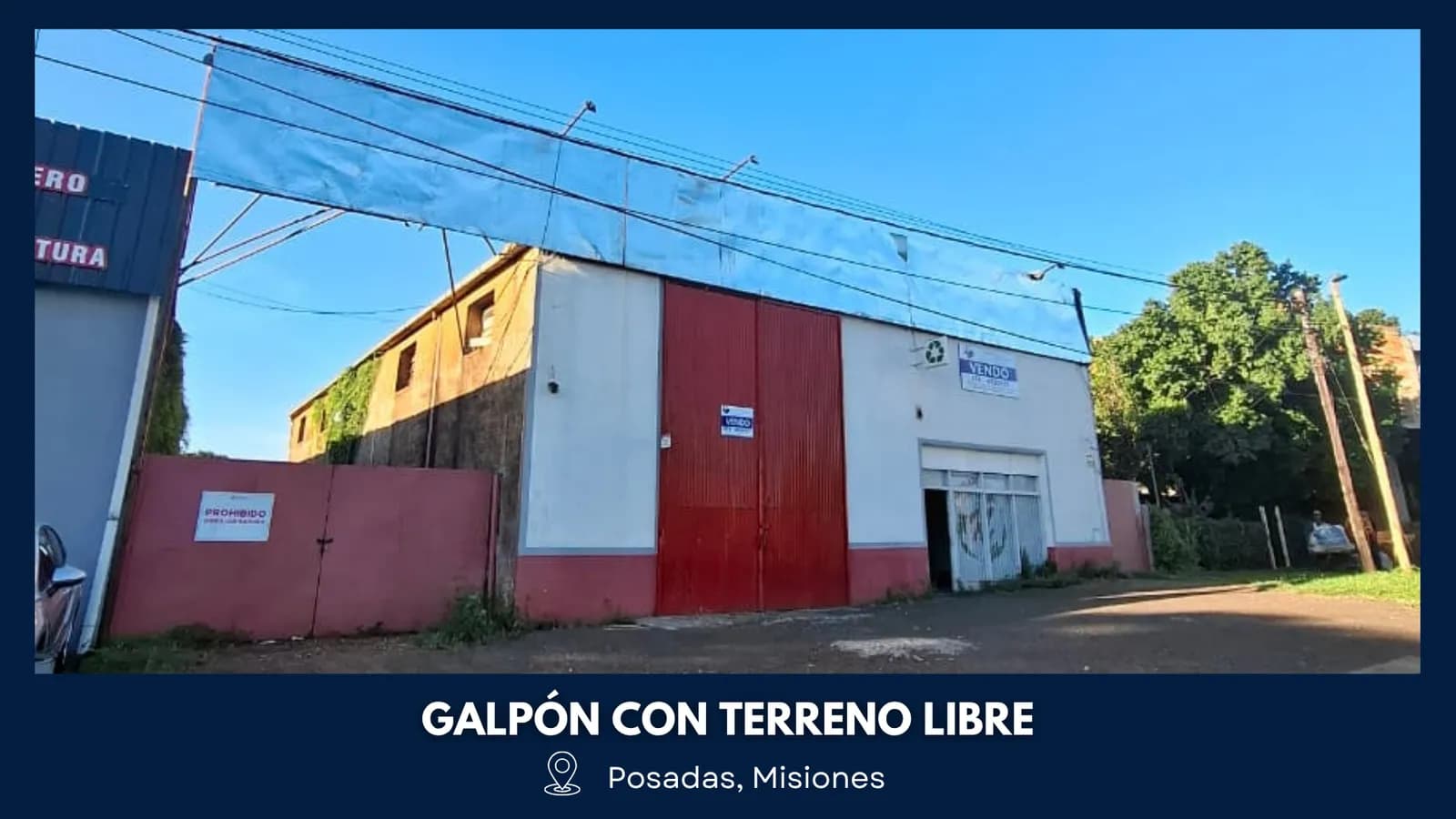 OPORTUNIDAD LOGÍSTICA EN POSADAS – VENTA SOBRE RUTA 12