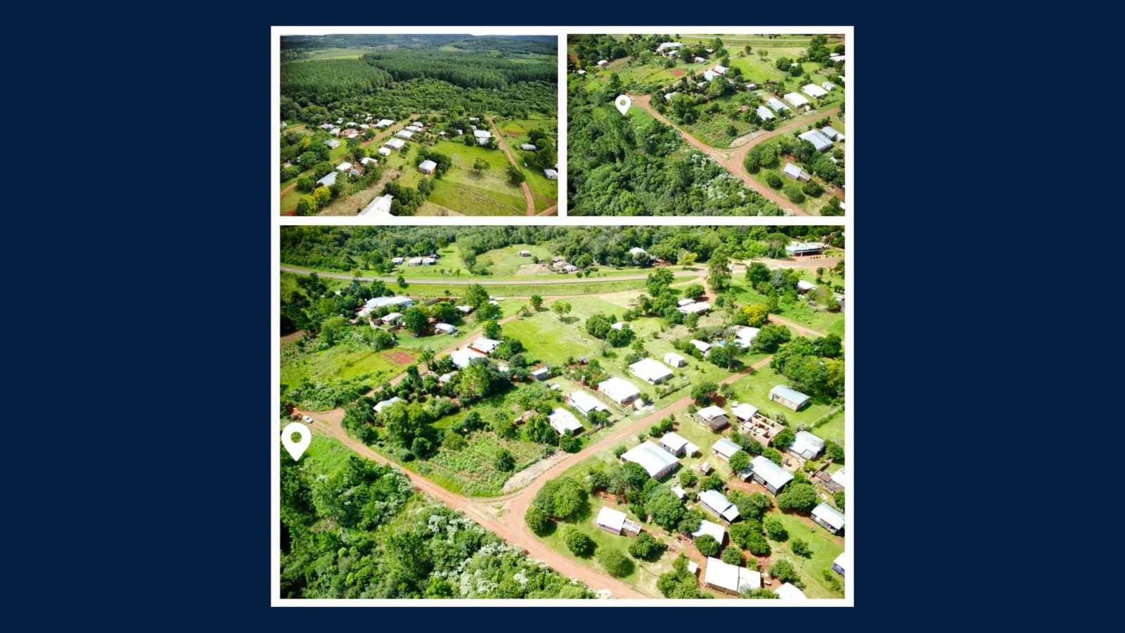 Terrenos en VENTA en B° KM21, Colonia Finlandesa A solo 150 m de la Ruta N° 103.