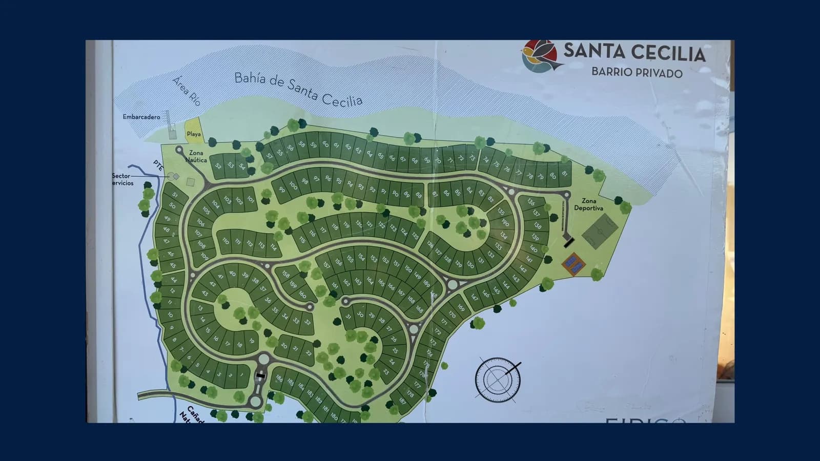 Terreno de 1.500 m2 Club de Campo Sta. Cecilia en VENTA