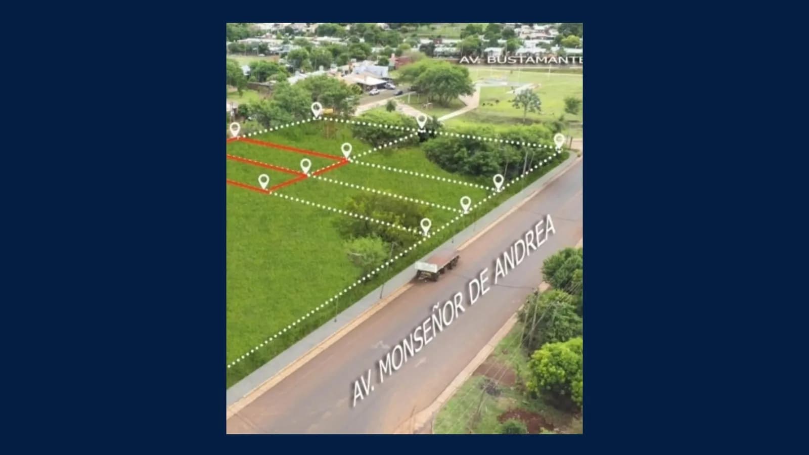 7 Lotes con Deposito en VENTA