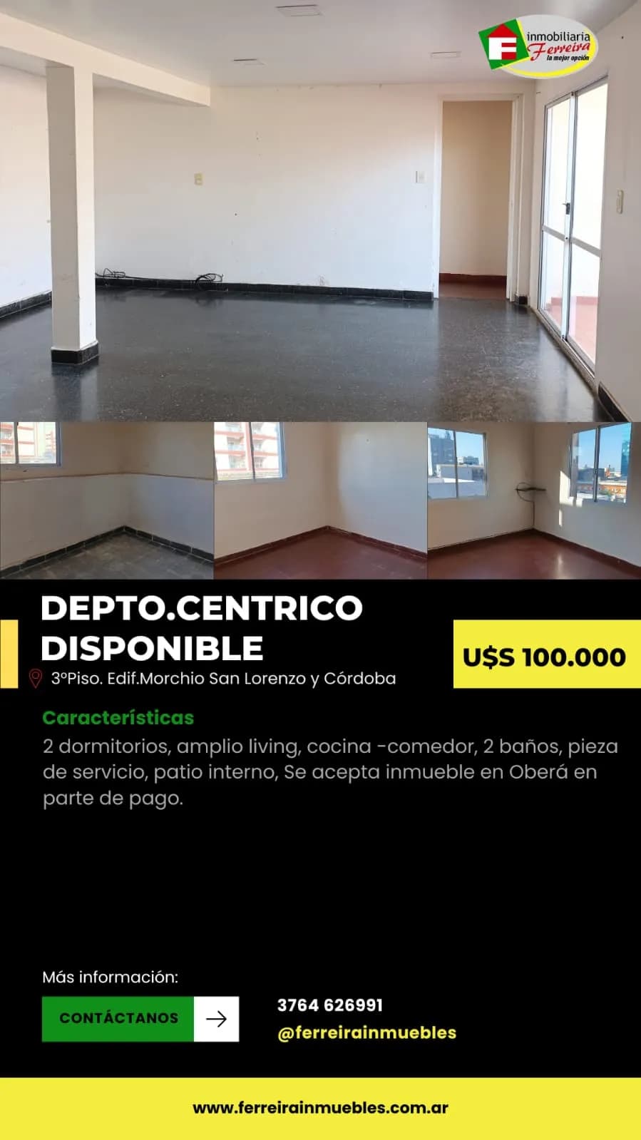 Departamento céntrico