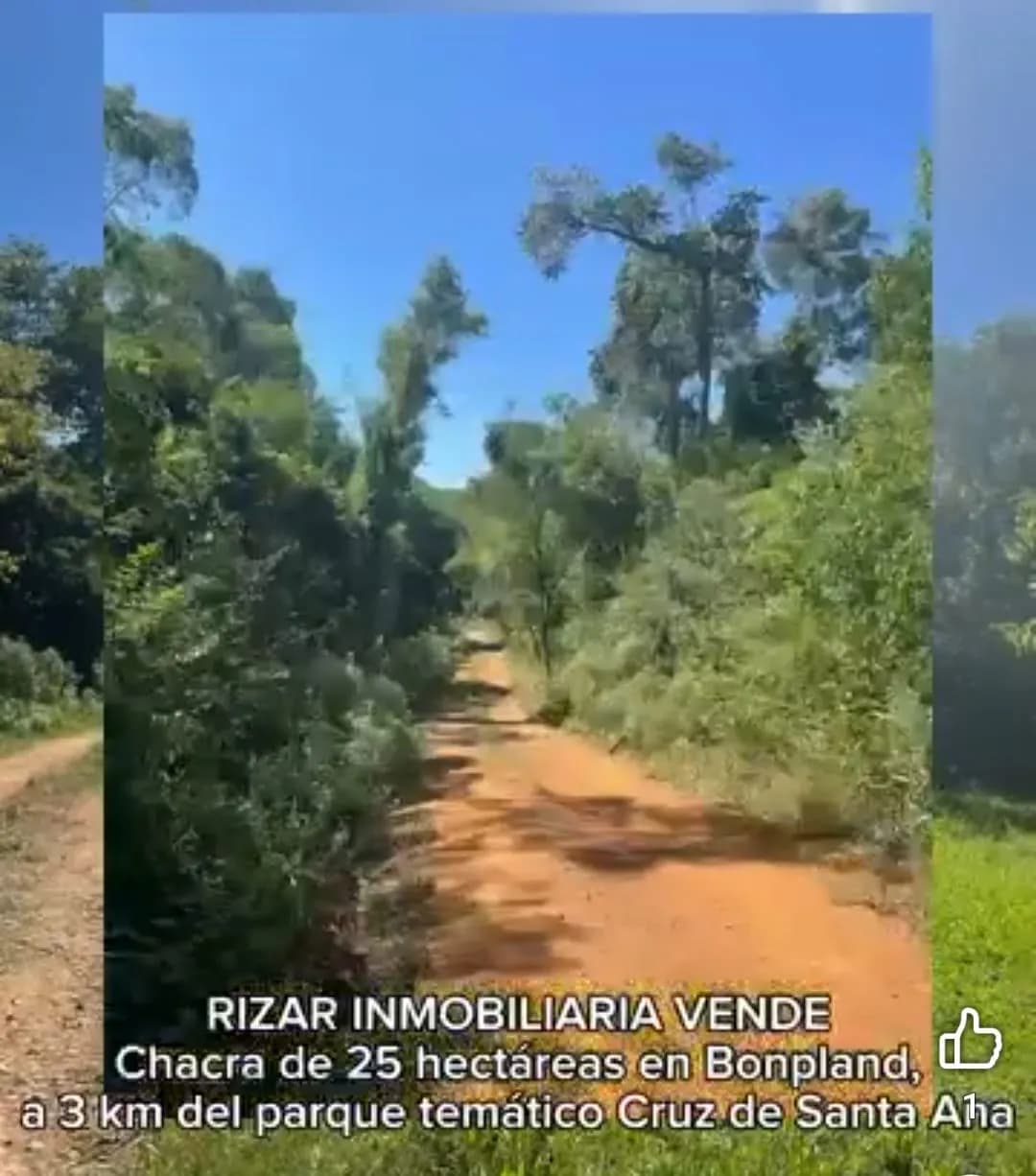 CHACRA 25 Ha. BONPLAND