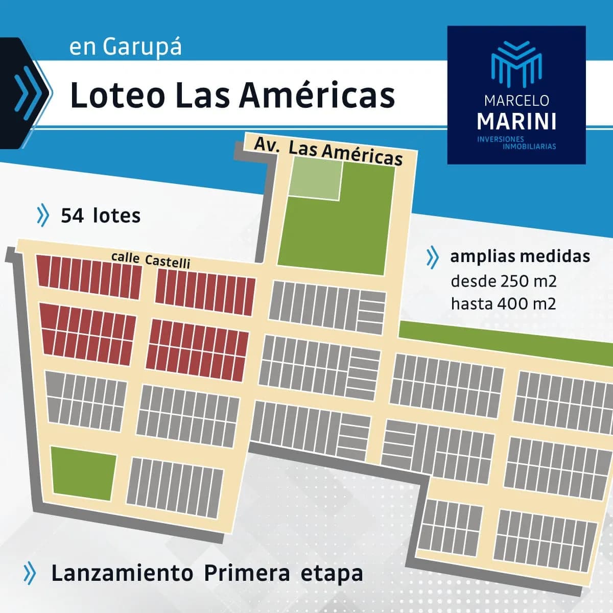 Loteo Las Américas en Garupá! Lanzamiento 2da etapa!