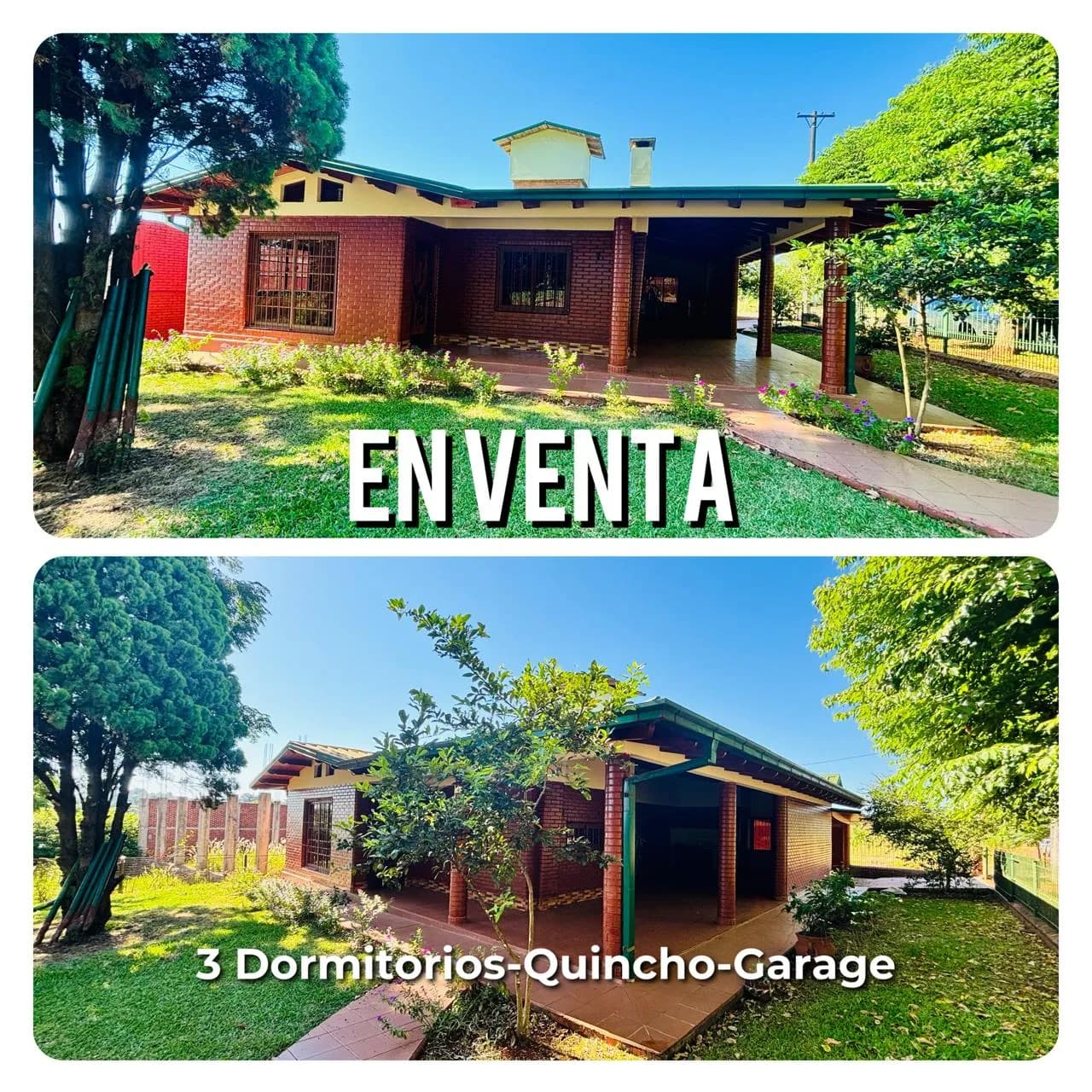 CASA EN VENTA SOBRE RUTA NAC. 12 – GARUHAPE