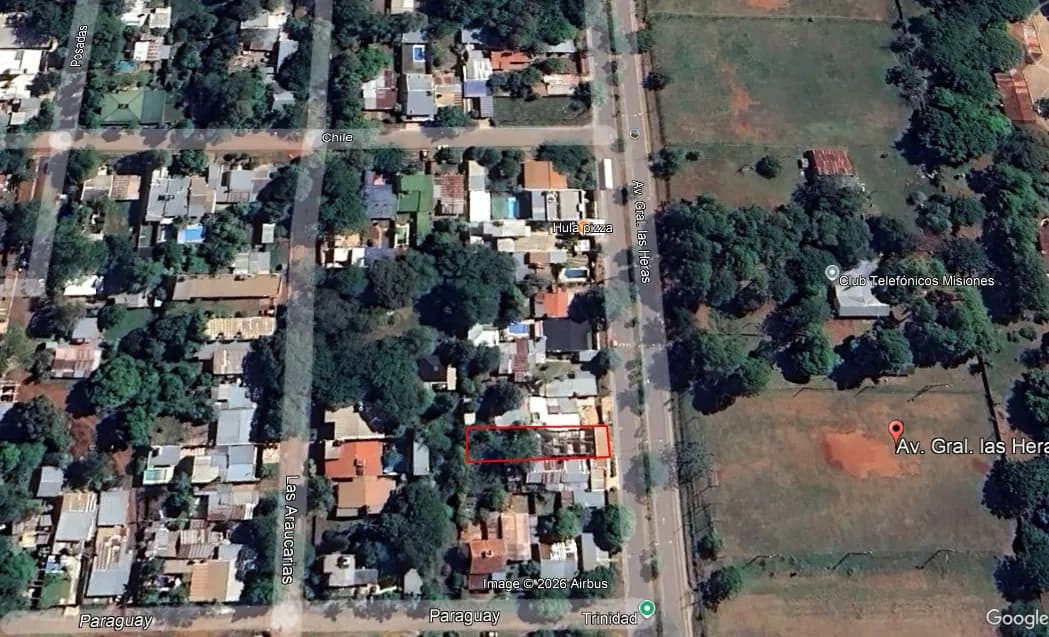 TERRENO CON CONSTRUCCIÓN A RECICLAR O DEMOLER – LAS HERAS