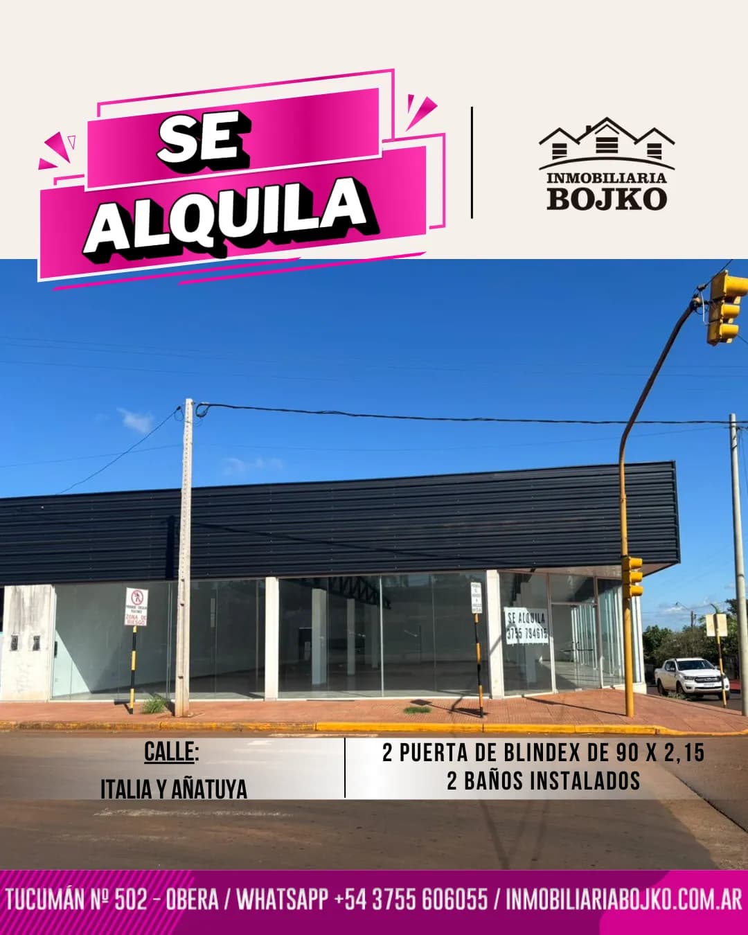SE ALQUILA LOCAL COMERCIAL