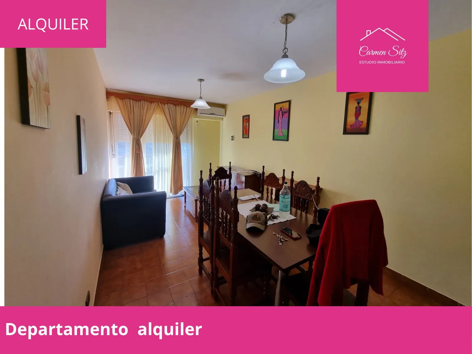 Alquiler departamento amoblado centro de Posadas