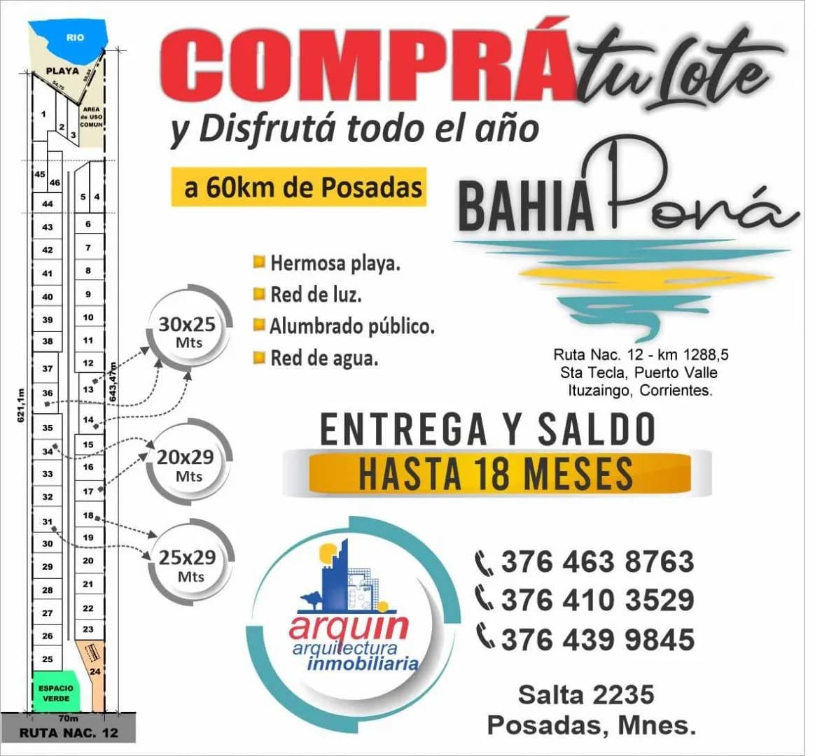 Terreno en venta