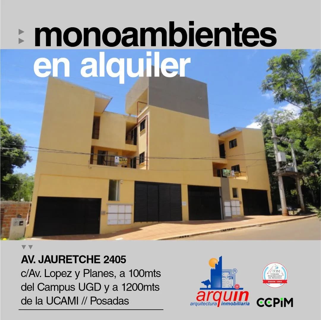 Departamento en alquiler en Posadas