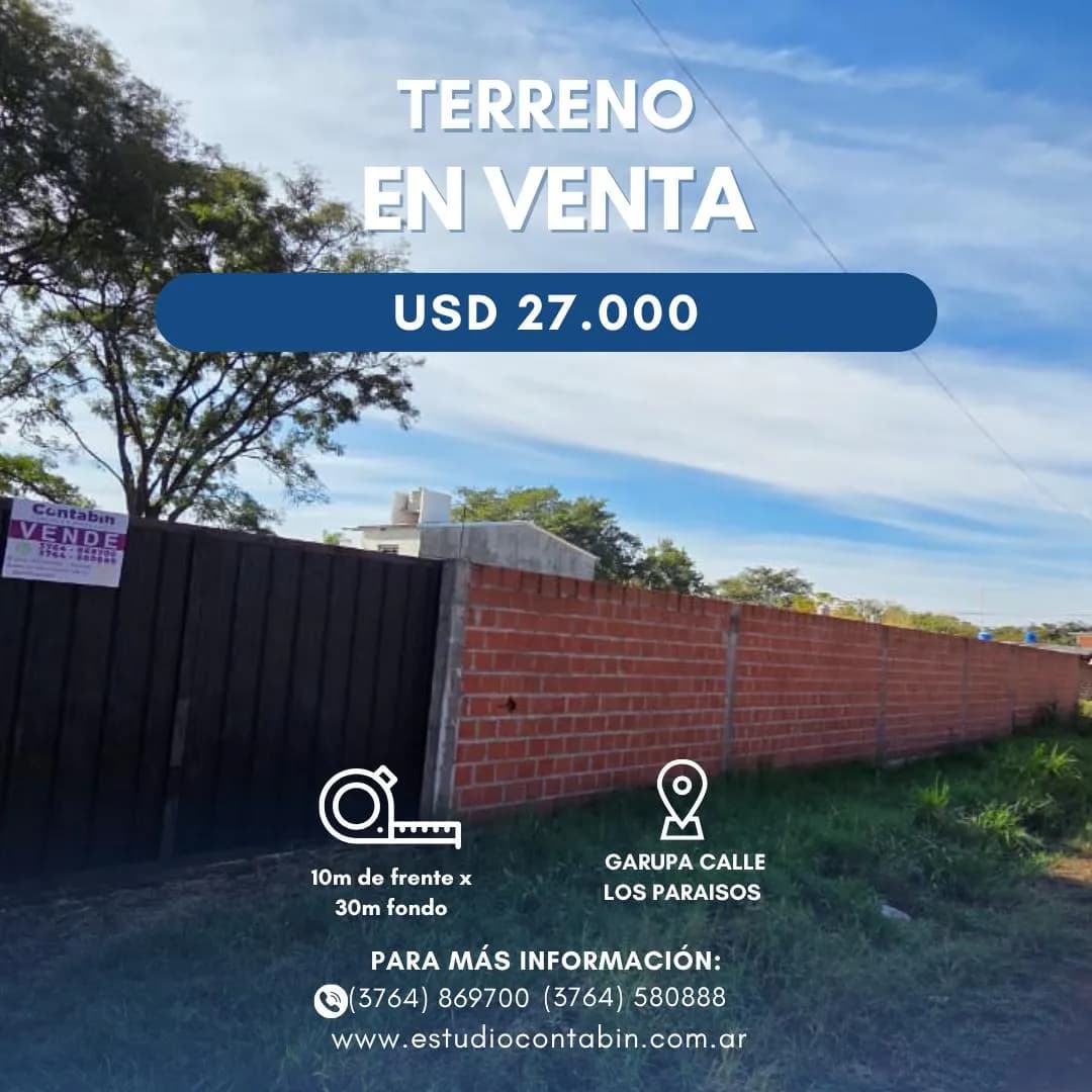 Terreno en venta en Posadas