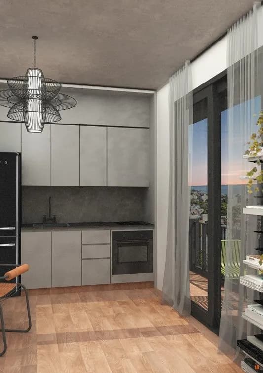 Departamento monoambiente de pozo en venta