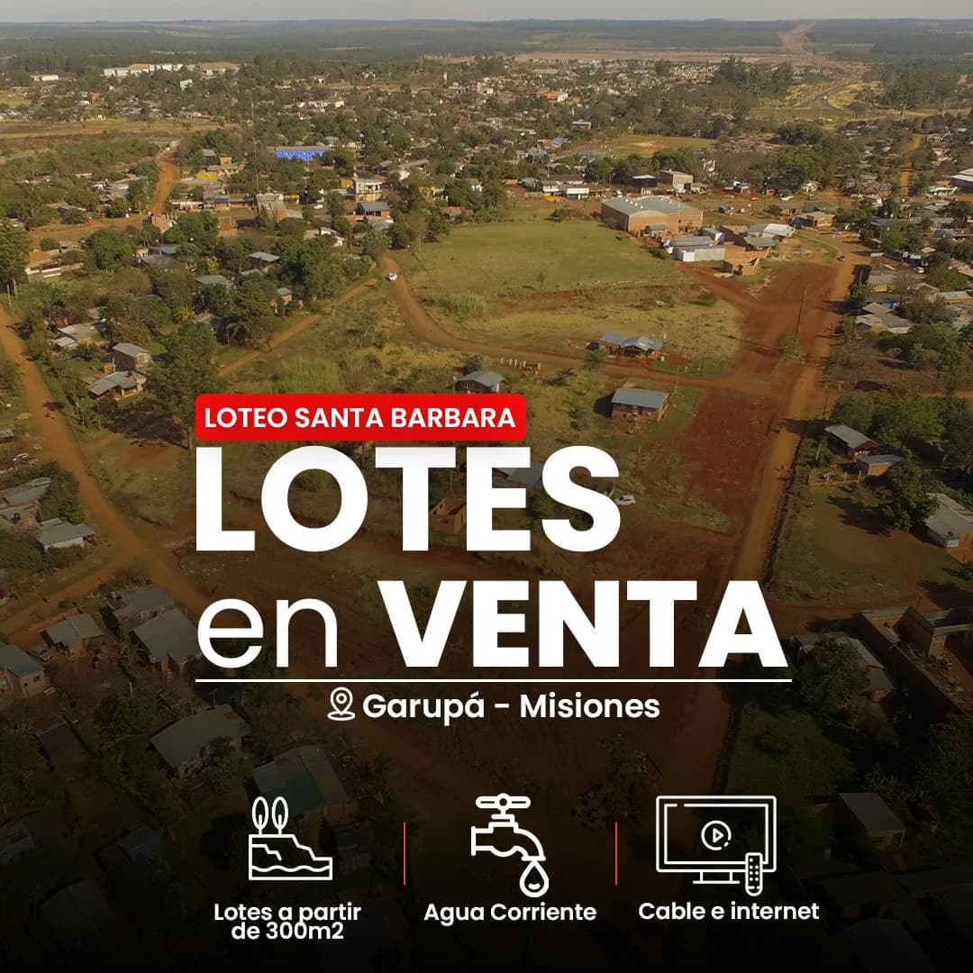 Terreno en venta en Garupá