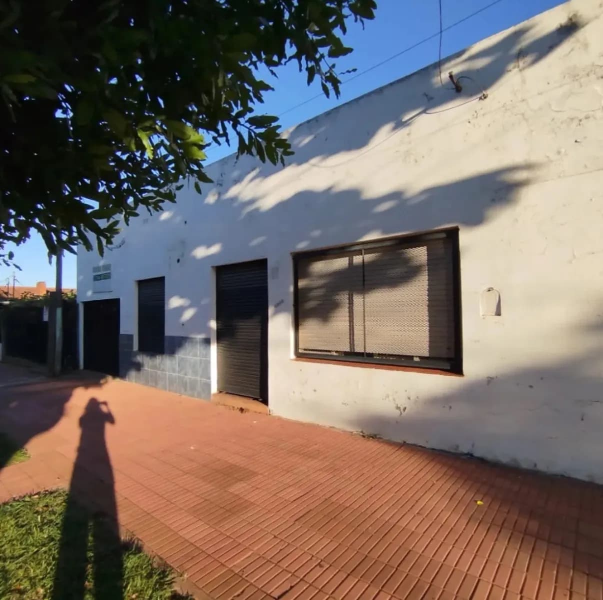 Fachada de casa de una planta