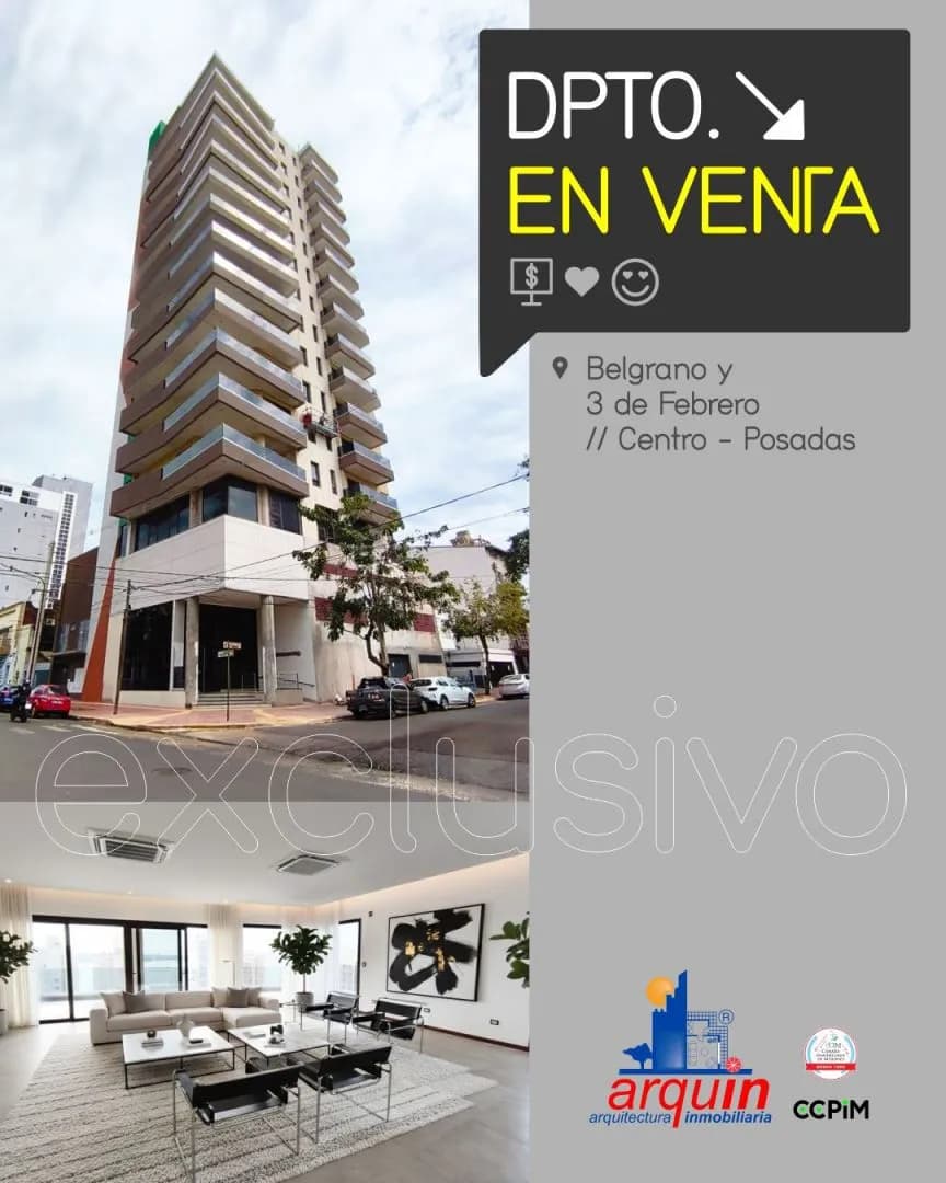 DEPTO PREMIUM CENTRICO, 3 DORM en SUITE + 3 COCHERAS