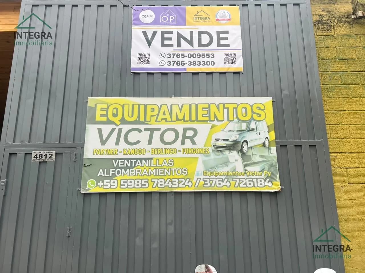 Local Comercial En Venta Con Galpón y Oficinas - Av. Santa Catalina
