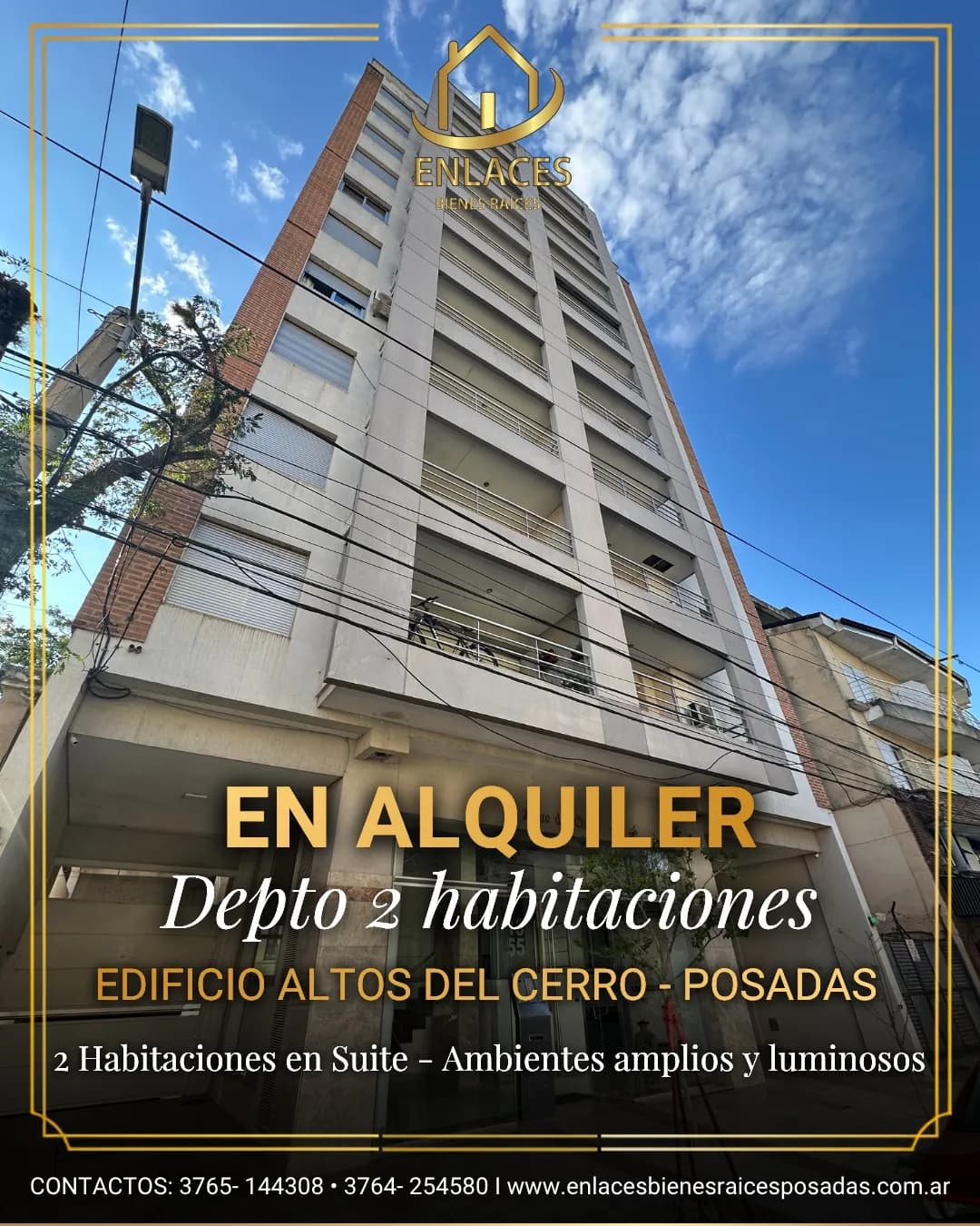 Anuncio de departamento en alquiler