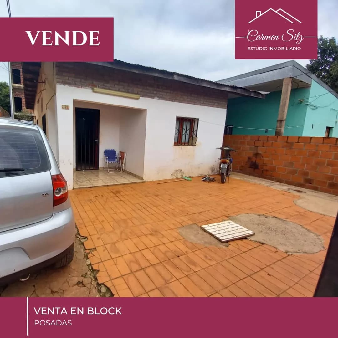 Casa de una planta en venta