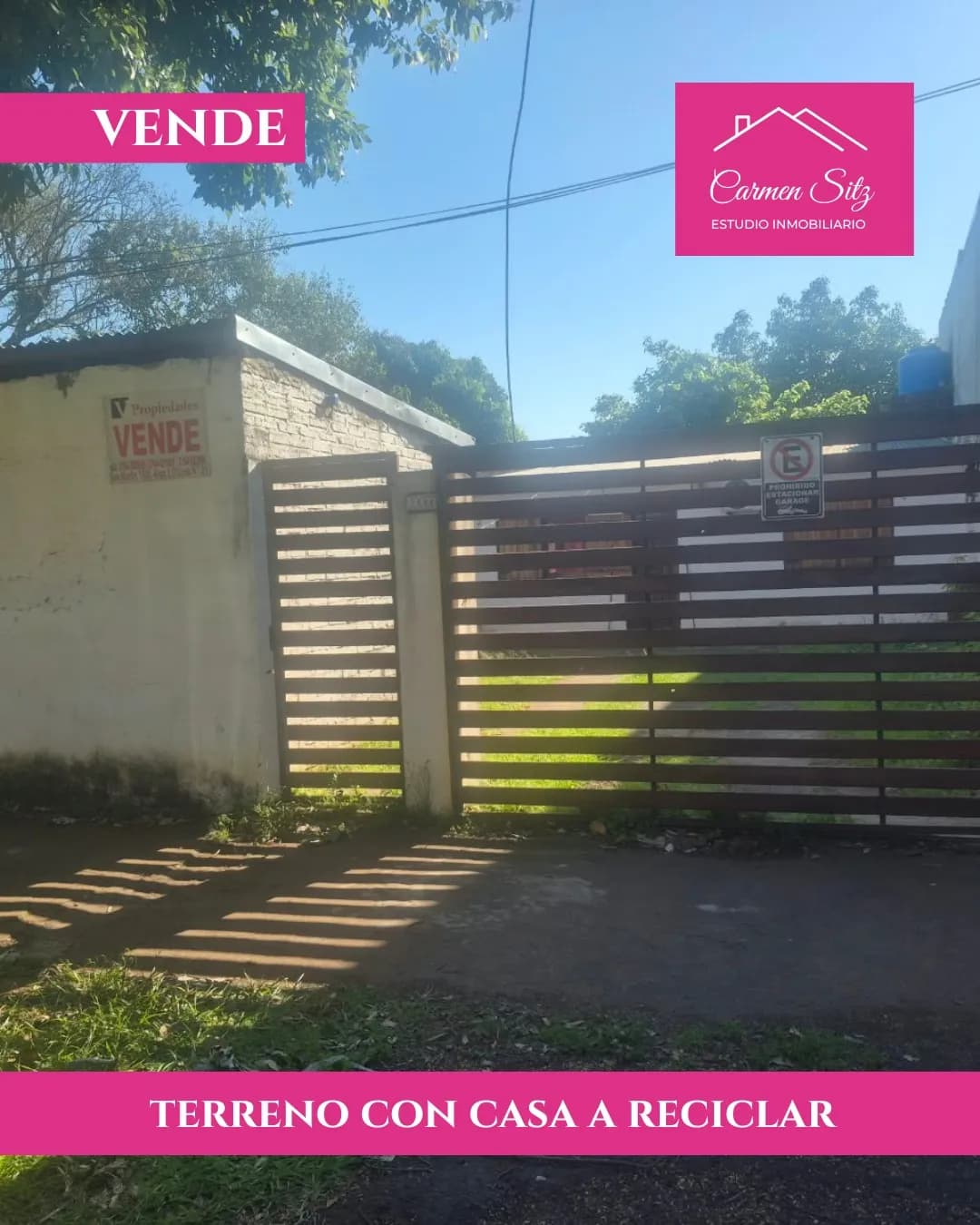 Terreno con casa a reciclar