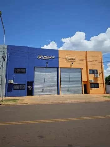 Fachada de un local comercial