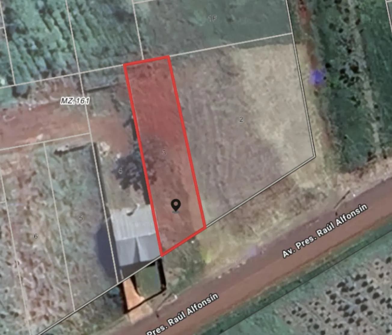 En Venta Terreno sobre asfalto en Barrio Malvinas, San Vicente